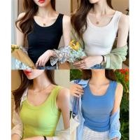 ราคา 1030 เสื้อกล้าม แฟชั่นผู้หญิง ใส่สบาย เนื้อผ้ายืดได้ สไตล์เกาหลี (26654428400)