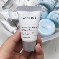 ราคา LANEIGE WHITE PLUS RENEW ORIGINAL CREAM 1 ML. / 10 ML. ครีมหน้าขาว ครีม บำรุง (623476162)