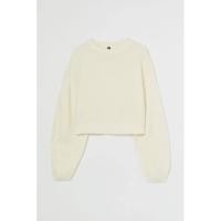 ราคา (used once) h&m rib knit jumper ครอปคาร์ดิแกน (19389346222)