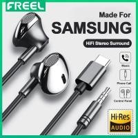ราคา Usb Type C หูฟัง HiFi Bass ระบบควบคุมระดับเสียง Mic 3.5 มม.หูฟังแบบมีสายสําหรับ Galaxy S24 S23 S22 S21 Ultra iPhone 15 Pro Max 15Plus (26302517944)