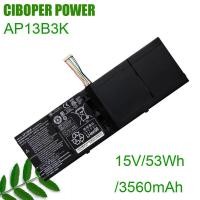 ราคา CP Genuine Battery AP13B3K 53Wh/3560mAh AP13B8K For Aspire V5 R7 V5-573G V5-572G V5-552G V5-472G V5-473G M5-583P V5-572P (26561302265)