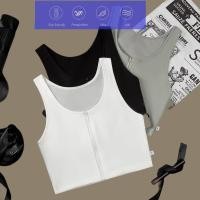 ราคา เสื้อกล้ามทอมboxครึ่งตัว รุ่นซิปหน้า เสื้อในทอม เสื้อในทอมซิปหน้า ชุดคอร์เซ็ท ชุดชั้นใน พลาสติก ขนาดเล็ก กันกระแทก มีซิป ป้องกันการหย่อนคล้อย เหมาะกับฤดูร้อน สําหรับผู้หญิง (18493254380)