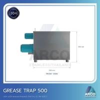 ราคา ถังดักไขมัน ผลิตจากสแตนเลสเกรด304 Grease Trap 500 (18455281625)
