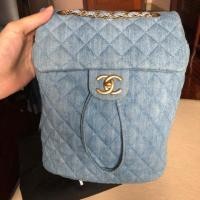 ราคา Chanel urban spirit backpack mini denim เป้ (7018176184)