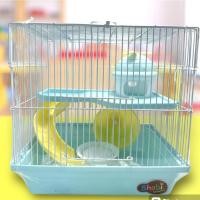 ราคา กรงหนูแฮมเตอร์/ชูก้า/ กระรอก พร้อมอุปกรณ์ด้านใน#H3002 (25783449012)