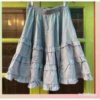 ราคา กระโปรงขนมชั้น น่ารักมากๆ เอว 28-36 นิ้ว มือสอง (18172288678)