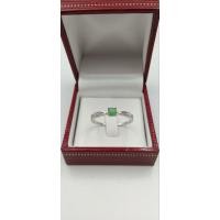 ราคา แหวนหยก ( หยกพม่าแท้ ) เงินแท้ 925 ชุบทองคำขาว (24922652812)