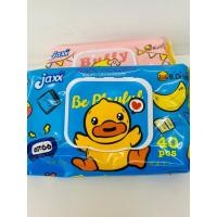 ราคา Jaxx แจ็กซ์ เบบี้ไวพ์ ทิชชู่เปียกเช็ดทำความสะอาด 40 แผ่น (22879912994)
