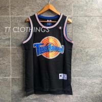 ราคา [MY Ready Stock] Michael Jordan #23 Space Jam Black Looney Tunes Special Edition เสื้อบาสเก็ตบอล NB (25485320635)