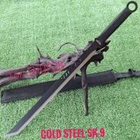 ราคา อุปกรณ์เดินป่า มีด มีดยาว มีดเดินป่า มีดสปาต้า มีดดาบ COLD STEEL รุ่น SK-9 ใบดำ (24632524997)