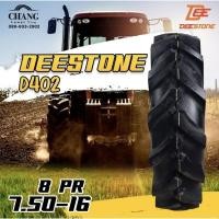 ราคา ยางรถไถ 7.50-16 ยางรถไถ 8ชั้น ยางใหม่ รุ่นD402 ยี่ห้อDEESTONE ยางรถไถ ราคาต่อ1เส้น (13199272193)
