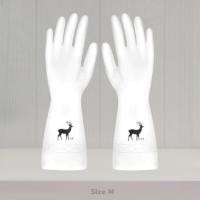 ราคา ถุงมือยางอเนกประสงค์ Size M ขาว (5536539228)