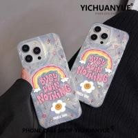 ราคา YICHUANYUE - เคสไอโฟน11 น่ารัก สายรุ้ง ขนนกสีเงิน เลเซอร์เคสใส เคสไอโฟน 14 pro max เคสไอโฟน 13 เคสไอโฟน 12 เคสไอโฟนx (27853374480)