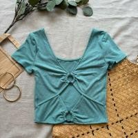 ราคา เสื้อครอบ seriously soft ผ้าร่อง มือสอง size s อก 26-34 ยาว 15 (24473087910)