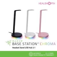 ราคา ขาตั้งหูฟัง Razer Base Station V2 Chroma Headset Stand USB Hub ประกันต่างประเทศ (14934200663)