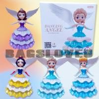 ราคา ตุ๊กตา เจ้าหญิงเอลซ่า เจ้าหญิงอันนา ร้องเพลง ตุ๊กตาเอลซ่าเต้นรำ มีเสียงเพลง มีไฟ วิ่งได้ (3764309552)