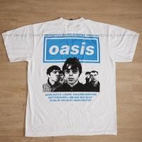 ราคา T-Shirt คำแนะนำยอดนิยม OASIS เสื้อทัวร์ ป้าย USA วินเทจ วงร๊อค โอเอซิส heavy vintage shirt (24884266047)