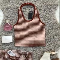 ราคา เสื้อครอปคล้องคอ by forever21 (1705795053)