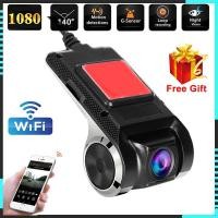 ราคา ✣กล้องติดรถยนต์Car Recorder FHD 1080P ADAS WIFI Dash Cam DVR Camera Car Android G-sensor Night Version USB Car-machine (9916994713)