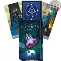 ราคา {ไพ่แท้ลิขสิทธิ์} ไพ่ทาโรต์ชุด Triple Goddess Tarot ไพ่ยิปซี ไพ่ดูดวง (27763989560)