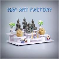 ราคา โต๊ะหมู่บูชาโมเดิร์น ชั้นวางพระมินิมอล หิ้งพระขนาดเล็ก หิ้งพระ หิ้งไอ้ไข่ หิ้งพระโมเดิร์น k10-tm04 (9716774007)
