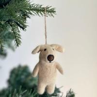 ราคา 【งานเฟลท์】ของตกแต่งวันคริสต์มาส ตุ๊กตาใยขนแกะ หมาลาบราดอร์ / Felt Ornament - Labrador Retriever (22362496817)