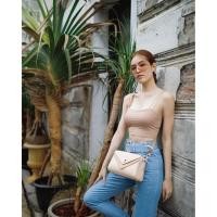 ราคา กระเป๋าแบรนด์แท้ซีเซล Cicelle สีดำ รุ่นคุณเกรซ ของแท้ % พร้อมถุงผ้าแบรนด์ ***ส่งต่อ*** (8011670201)