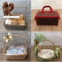 ราคา ตะกร้า ตะกร้าสาน ใบสวย ดอยคำ คุณภาพอย่างดี สีคือดีมาก แข็งแรง ใส่ถือสวยๆ สภาพใหม่เอี่ยม กระเช้า สวย กระเช้าผลไม้ (18466862442)