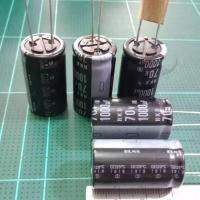 ราคา 1000UF 70V ELNA 125C ขนาด 18x32mm สีดำ ของแท้-ใหม่จากโรงงาน แพ็ค 5 ตัว 100 บาท (7061836925)