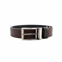 ราคา EXECUTIVE SAFFIANO REVERSIBLE BELT - BROWN (1484599474)