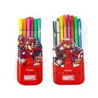 ราคา ปากกาเมจิก 12สี Marvel Avengers พร้อมกล่องสุดเท่!! (9315955613)