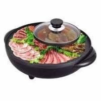 ราคา Smart Homeเตาปิ้งย่างเอนกประสงค์ พร้อมทำสุกี้ บาร์บีคิวและชาบู รุ่น SM-EG1602 (20084780643)