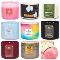 ราคา แท้%Bath & Body Works Candle Hot Cocoa&Cream,SNOWY PEACH BERRY,TWISTED PEPPERMINT,WINTE (6672597776)