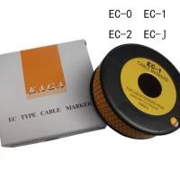 ราคา 1 ม้วน / วายมาร์คเกอร์ Wire Marker Cable markers แบบตัวเลือก EC-0 EC-1 EC-2 EC-J ตัวเลข 0-9 (29670778814)