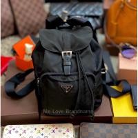 ราคา Prada Nylon Mini Backpack Black (รับประกันสินค้าแท้) (20196455114)