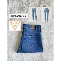 ราคา GUESS Staight Jeans แท้% มือสอง (25803654502)