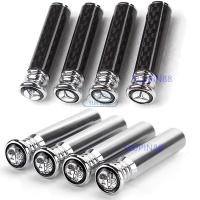 ราคา 4pcs Auto รถประตูล็อค Knob Pins Trim คาร์บอนไฟเบอร์รถบรรทุกความปลอดภัยประตูล็อคสกรูชุดสําหรับ Mercedes Benz amg W203 W210 W211 W124 W204 W202 W212 C200 W205 W220 190E W140 (18141274271)
