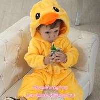 ราคา [มี COD] ชุดนอนมาสคอต เด็กเล็ก เป็ด (duck) (1439286813)