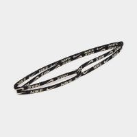ราคา Nike แถบคาดศีรษะ Fixed Lace Headband | Metallic Black/Gold ( N.100.4113.008 ) (16388321673)
