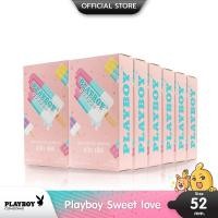 ราคา Playboy Sweet Love ถุงยางอนามัย มี 6 กลิ่น รสชาติหอมหวาน ขนาด 52 มม. บรรจุ 12 กล่อง (12 ชิ้น) (3235357049)