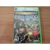 ราคา แผ่นแท้ Xbox 360 Call of Duty 3 Gold Edition (11882159724)