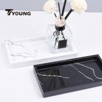 ราคา ถาดหินอ่อน สีขาว สําหรับใส่เครื่องประดับ ของใช้ในห้องน้ํา (18417478002)