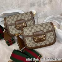ราคา ของแท้100% ราคาถูก New Gucci mini horsebit 1955 (11105930175)