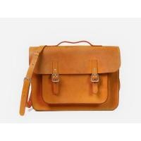 ราคา กระเป๋าเอกสารหนังฟอกฝาดทรงSatchel bag (9161003260)