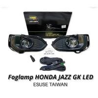 ราคา ไฟตัดหมอก JAZZ GK LED 2017 2018 2019 2020 2021 ไฟสปอร์ตไลท์ ฮอนด้า แจ๊ส foglamp honda jazz gk led esuse (11868773074)