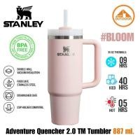 ราคา Stanley Adventure Quencher 2.0 TM Tumbler 887 ml.#Bloom แก้วนำ้เก็บความเย็นพร้อมที่จับพกพาสะดวก (28001270319)