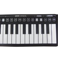 ราคา คีย์บอร์ดแผ่นซิลิโคนไฟฟ้า 49keys PORTABLE PIANO เปียโนพกพา เปียโนพับได้ เปียโนดิจิตอล ใส่ถ่านไฟฉายหรือไฟบ้านพับเก็บได้ (8056544295)