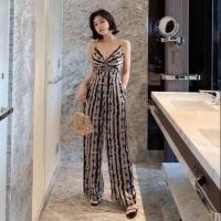 ราคา จั้มสูทสายเดี่ยว ลายทาง (2702689625)