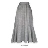 ราคา กระโปรงทรงหางปลาลายสก๊อต (อว 25-27") chocol raffine มือสอง (24766015482)