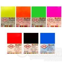 ราคา SSB กระดาษทำปก กระดาษปก A4 กระดาษปกสีสะท้อนแสง สีสด การ์ดหอม 180แกรม 50แผ่น (1แพ็ค) (12214170278)